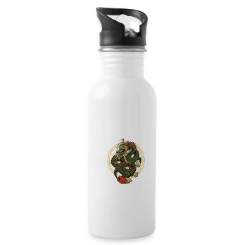 Chinese New Year 2024 Family Matching Relatives Se - 20 oz Water Bottle - white - Right