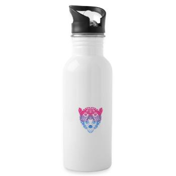 Best Bi Cousin Bisexual LGBTQ Bi Pride LGBT Family - 20 oz Water Bottle - white - Right