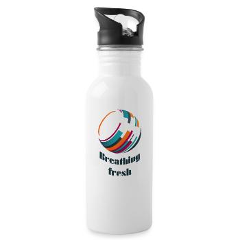 Cool guys - 20 oz Water Bottle - white - Right