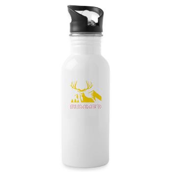 Summer - 20 oz Water Bottle - white - Right