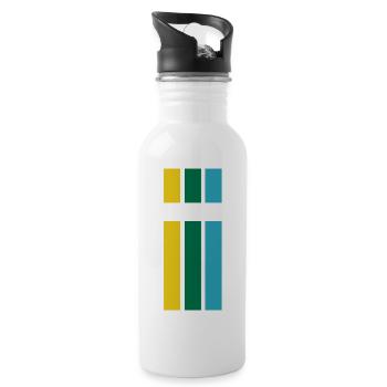 être le changement - Bouteille d'eau - blanc - Droite