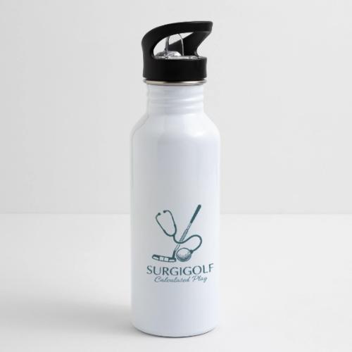 Surgigolf Calculated Play - Surgeon Golf Tee - 20 oz Water Bottle