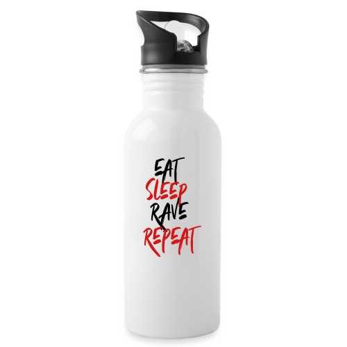 Eat Sleep Rave Repeat - 20 oz Water Bottle