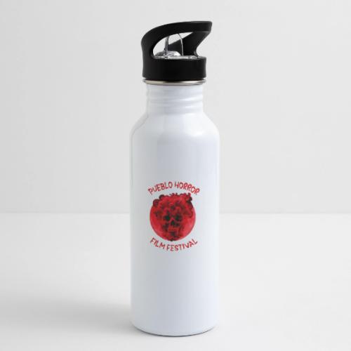PUEBLO HORROR FILM FESTIVAL - 20 oz Water Bottle