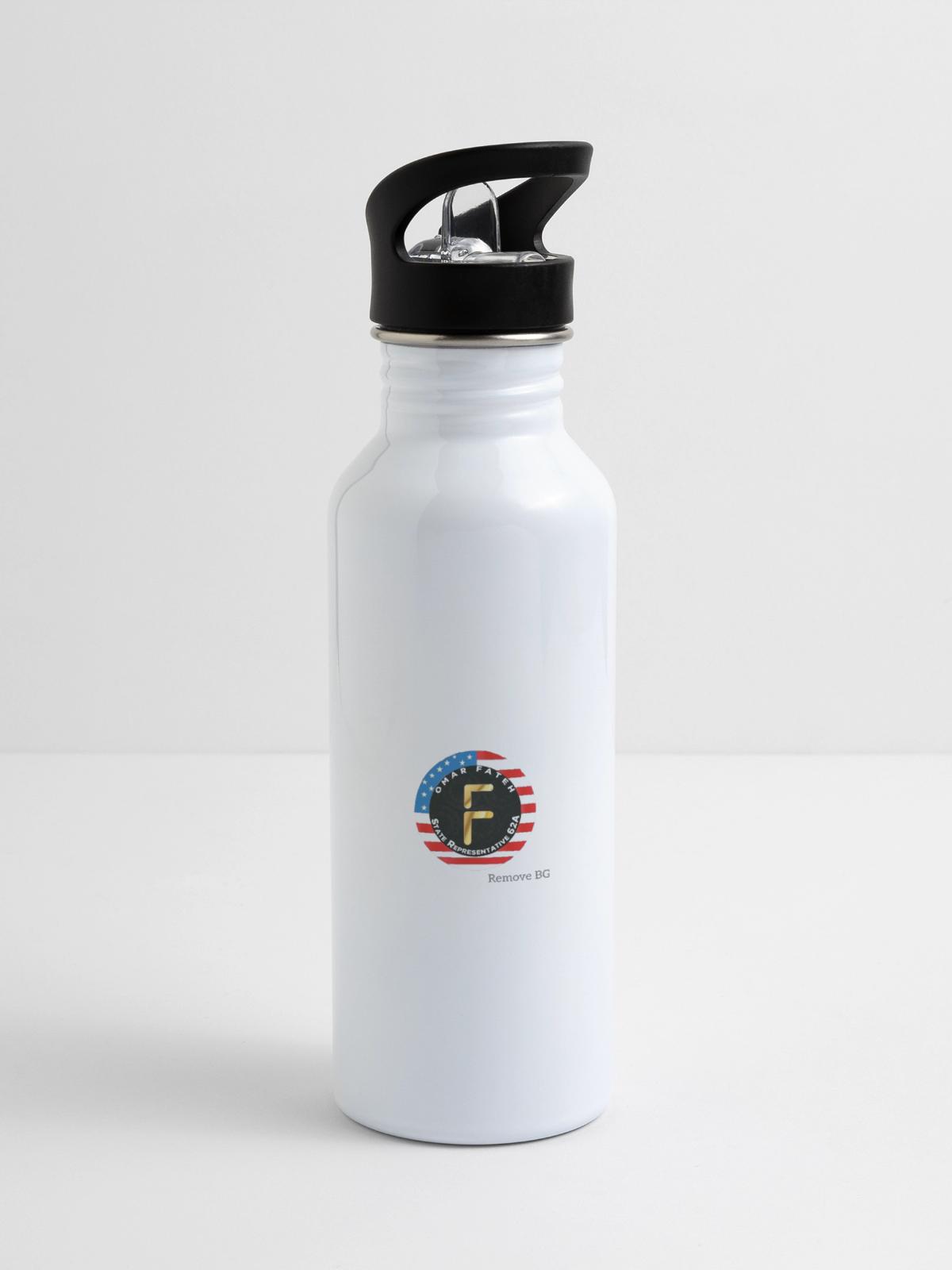Limitless creativity - 20 oz Water Bottle - white - Right