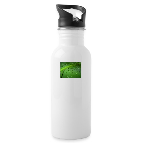 green wallpapers widescreen green nature wallpaper - 20 oz Water Bottle