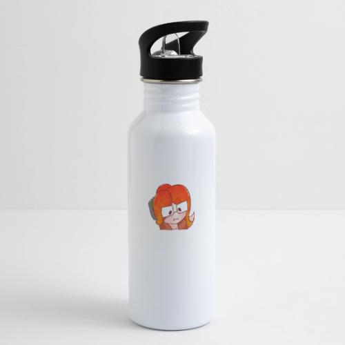 SquidHominid Blushy emote - 20 oz Water Bottle