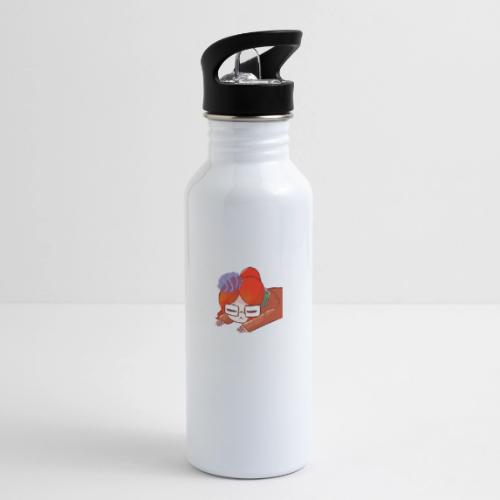 SquidHominid Flop emote - 20 oz Water Bottle