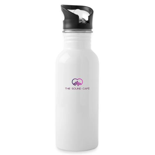 The Sound Cafe With Logo - 20 oz Water Bottle