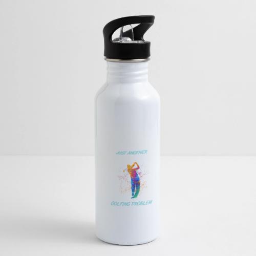 Funny Golf Gift - Old Man Golfing Problem T-Shirt - 20 oz Water Bottle