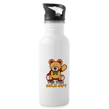 Hott Selling-this item SOLD OUT - 20 oz Water Bottle - white - Right
