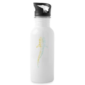 Whale Shark - 20 oz Water Bottle - white - Right