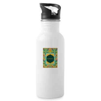 Wel come - 20 oz Water Bottle - white - Right