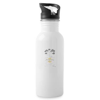 Morning Motivation - 20 oz Water Bottle - white - Right