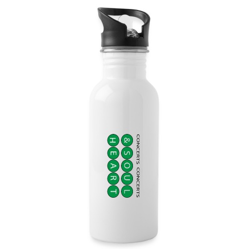 Can't go wrong with Money Green Heart & Soul - Water Bottle