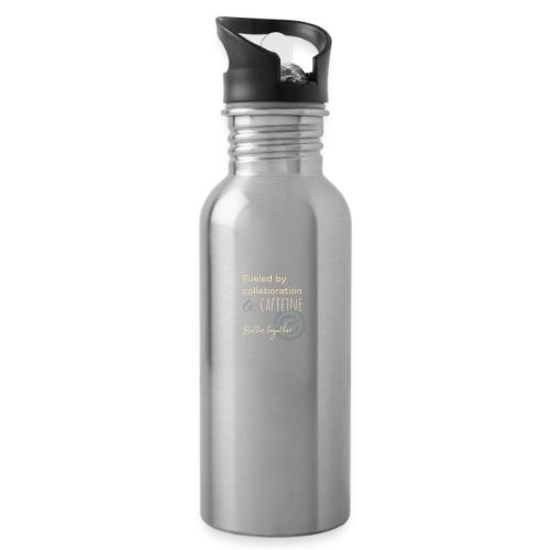 Fueled by Caffeine dark - 20 oz Water Bottle