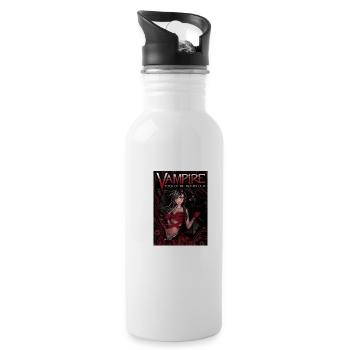 The Best Vampire Book Club Ever - 20 oz Water Bottle - white - Right