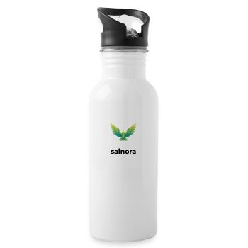 Sainora - 20 oz Water Bottle - white - Right