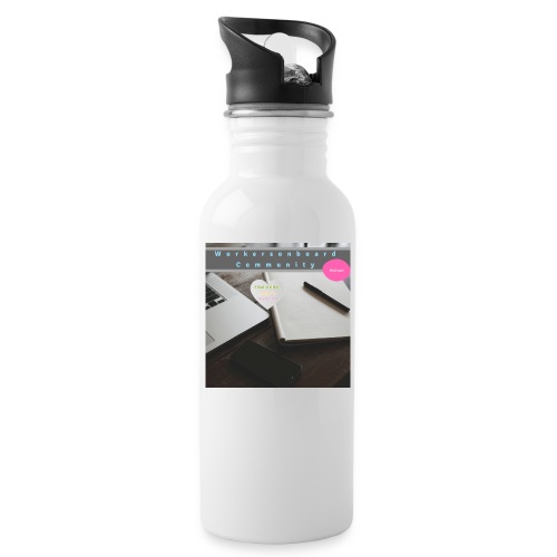 workersonboard community - 20 oz Water Bottle