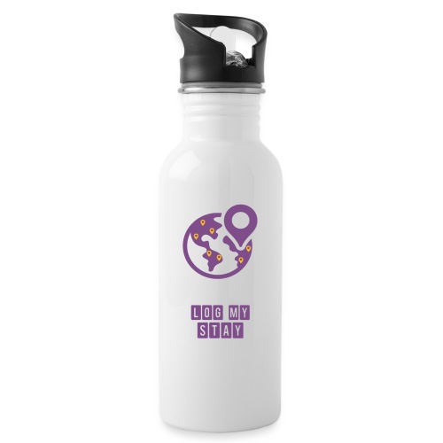 Purple logo - Water Bottle