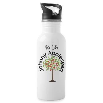 Johnny Appleseed Sept 26 Celebrate Legends T-Shirt - 20 oz Water Bottle - white - Right