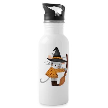 Happy halloween Mouse Dress - 20 oz Water Bottle - white - Right