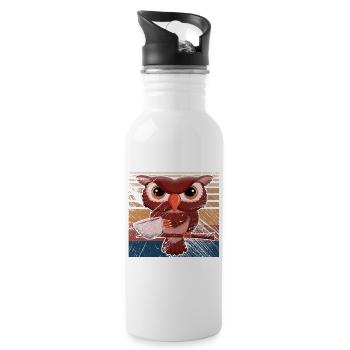 I Hate Morning People Design Or Mornings Or People - 20 oz Water Bottle - white - Right