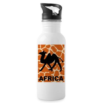 Camel Africa - 20 oz Water Bottle - white - Right