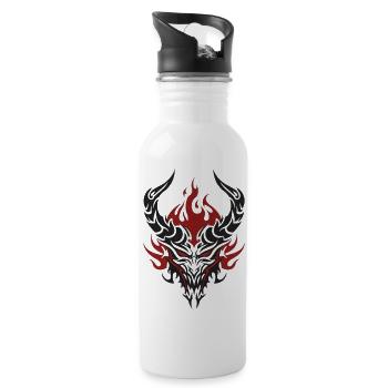 Infernal Emblem - 20 oz Water Bottle - white - Right
