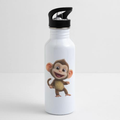 Happy Baby Monkey Standing - 20 oz Water Bottle