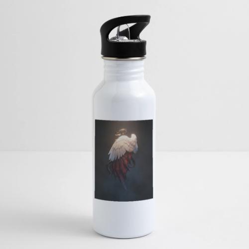 Angel vs Demon Wings Dark Aesthetic Gothic T-Shirt - 20 oz Water Bottle