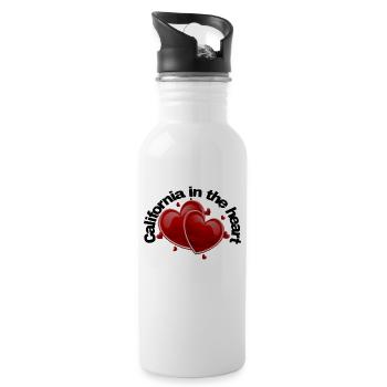 California - 20 oz Water Bottle - white - Right