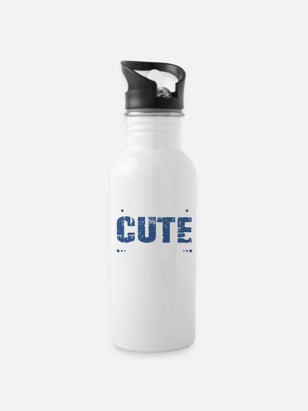 godmother godfather, godmother godfather - 20 oz Water Bottle - white