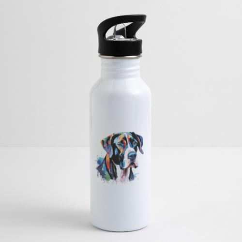 Tank - the Great Dane - 20 oz Water Bottle