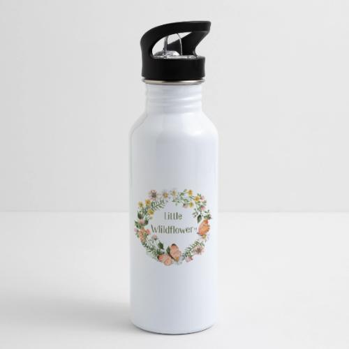Little wildflower – Baby Shower Gift Bodysuit - 20 oz Water Bottle