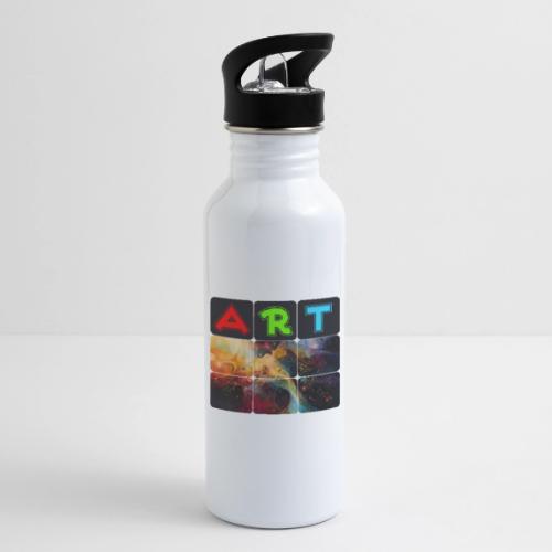 Waves of Art - 20 oz Water Bottle