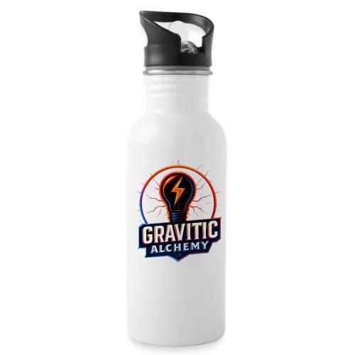 Gravitic Alchemy Logo - 20 oz Water Bottle