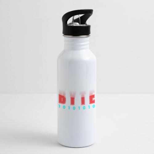 BYTE Binary Code Design - 20 oz Water Bottle