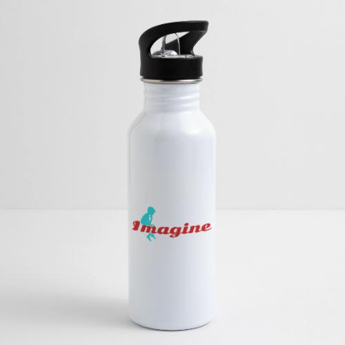 Imagine – Inspire Creativity & Dreams - 20 oz Water Bottle