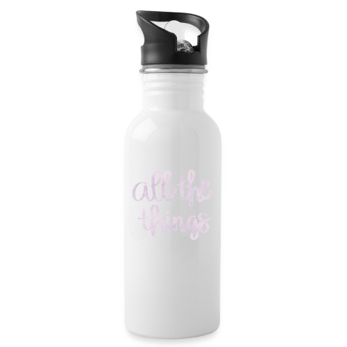 All The Things Watercolor - Water Bottle