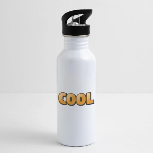Cool 3D Word Design – Bold Chill Style - 20 oz Water Bottle