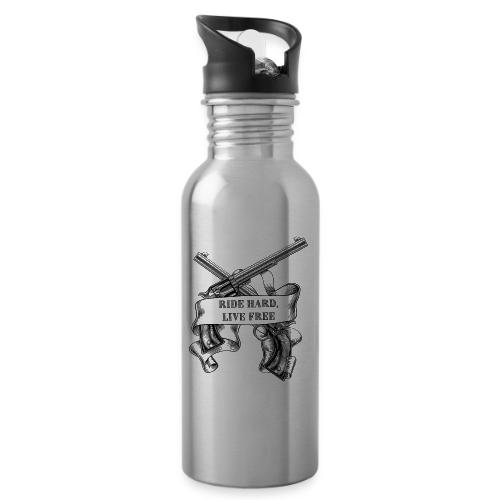 Ride Hard Live Free - 20 oz Water Bottle