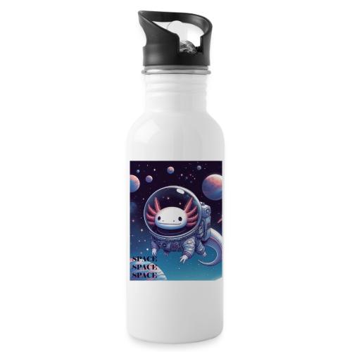 Axolotl Astronaut - Cute Axolotl Space Explorer - 20 oz Water Bottle