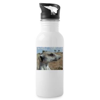 MEERKAT MAGIC MOMENTS - GUARDING - 20 oz Water Bottle - white - Right