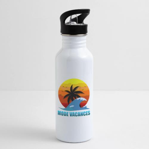 Vacation Mode: Tropical Escape - 20 oz Water Bottle