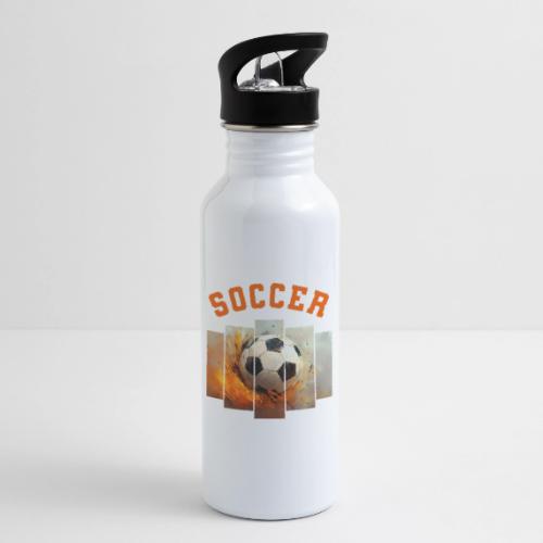 Soccer Iconic Touch - 20 oz Water Bottle