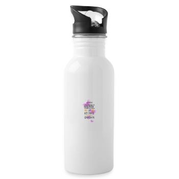 Dream - 20 oz Water Bottle - white - Right