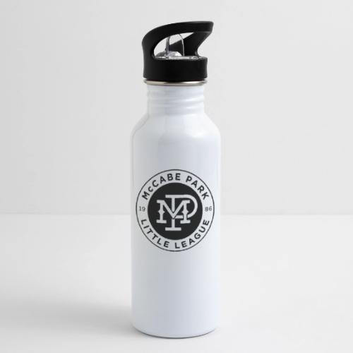 MPLL Logo Black - 20 oz Water Bottle
