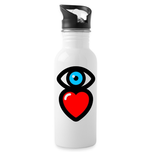 i love - 20 oz Water Bottle