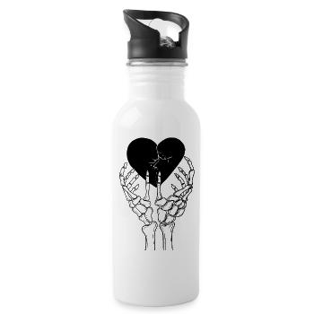 Together Forever in Death - 20 oz Water Bottle - white - Right